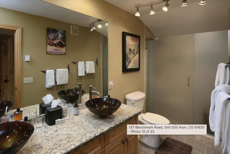 Unit 520 - 3Br Condo With Balcony Views Avon Exteriör bild